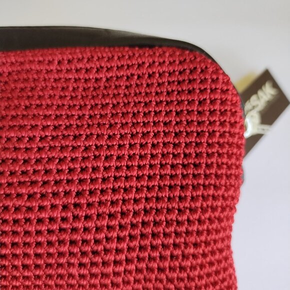 The Sak - Elliott Lucca - Small Hand Crochet Cosmetic Bag NWT - Picture 11 of 16
